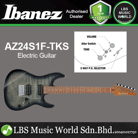 Ibanez AZ24S1F AZ Series Maple Top Alder Body with Tremolo Electric Guitar