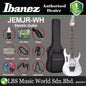 Ibanez JEMJR Steve Vai Solid Mahogany Body Meranti Electric Guitar - White