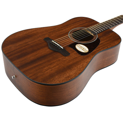 Ibanez AW54-OPN Dreadnought Solid Okume Top Acoustic Guitar Open Pore Natural (AW54)