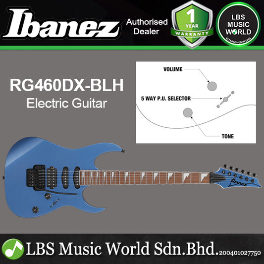 Ibanez RG460DX RG Series Meranti Body HSS Pickup Electric Guitar with Jatoba Fretboard
