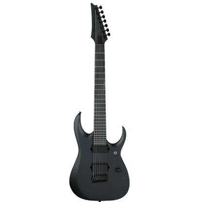 Ibanez RGDRB71 7 String Nyatoh Body Ebony FB Electric Guitar Black Flat