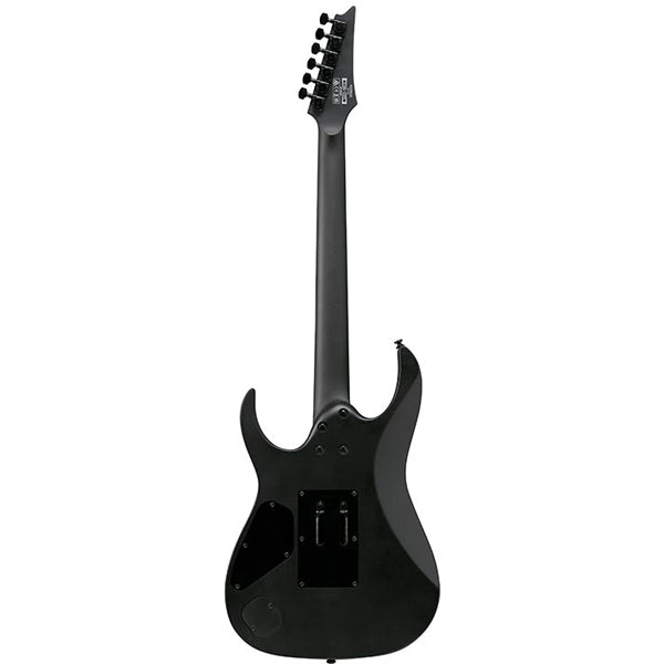 Ibanez RGRB620-BKF Nyatoh Solid Body Ebony FB Electric Guitar - Black Flat