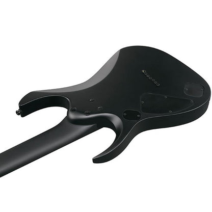 Ibanez RGDRB71 7 String Nyatoh Body Ebony FB Electric Guitar Black Flat