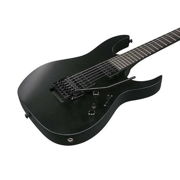 Ibanez RGRB620-BKF Nyatoh Solid Body Ebony FB Electric Guitar - Black Flat