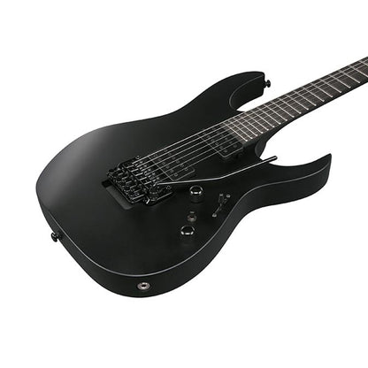 Ibanez RGRB620-BKF Nyatoh Solid Body Ebony FB Electric Guitar - Black Flat