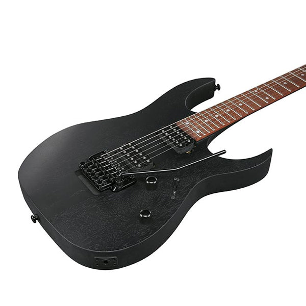 Ibanez RGRT420-WK RG Series Nyatoh Wing Body Modern Metal Machine Electric Guitar - Weathered Black