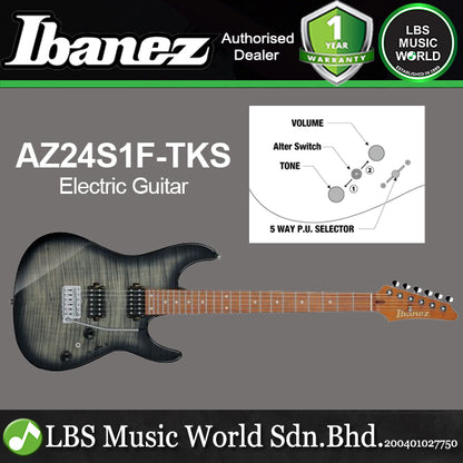 Ibanez AZ24S1F AZ Series Maple Top Alder Body with Tremolo Electric Guitar