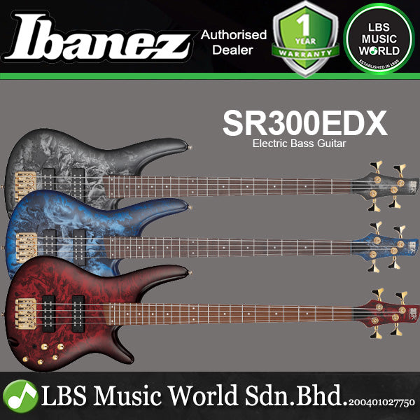 Ibanez SR300EDX 4 String Nyatoh Body Jatoba Fretboard Electric Bass Guitar