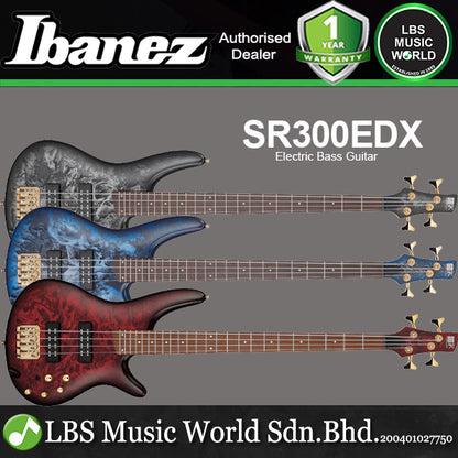 Ibanez SR300EDX 4 String Nyatoh Body Jatoba Fretboard Electric Bass Guitar