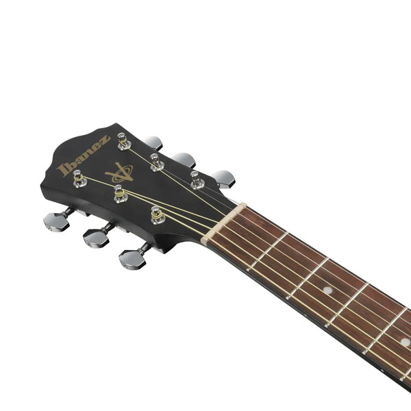 Ibanez V54NJP-WK Jampack Dreadnought Acoustic Guitar Weathered Black Open Pore (V54NJP)