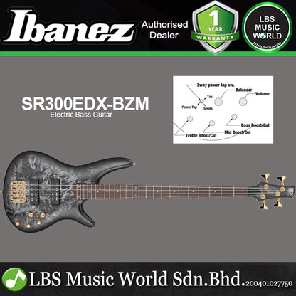 Ibanez SR300EDX 4 String Nyatoh Body Jatoba Fretboard Electric Bass Guitar