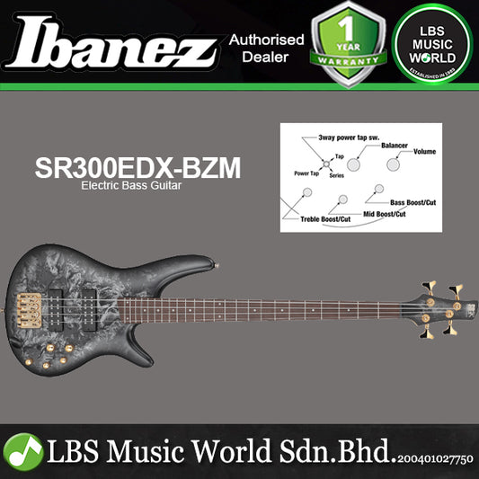 Ibanez SR300EDX 4 String Nyatoh Body Jatoba Fretboard Electric Bass Guitar