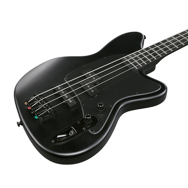 Ibanez TMB420B-BKF 4 String Okoume Body Electric Bass Guitar - Black Flat (TMB420B)