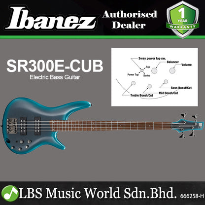 Ibanez SR300E 4 String Electric Bass Guitar HH Pickup with Jatoba Fretboard (SR300 E)