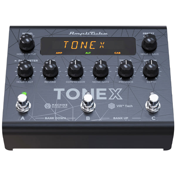 IK Multimedia TONEX Pedal for Guitar Bass Modeler Amplifier and Cabinet