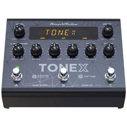 IK Multimedia TONEX Pedal for Guitar Bass Modeler Amplifier and Cabinet