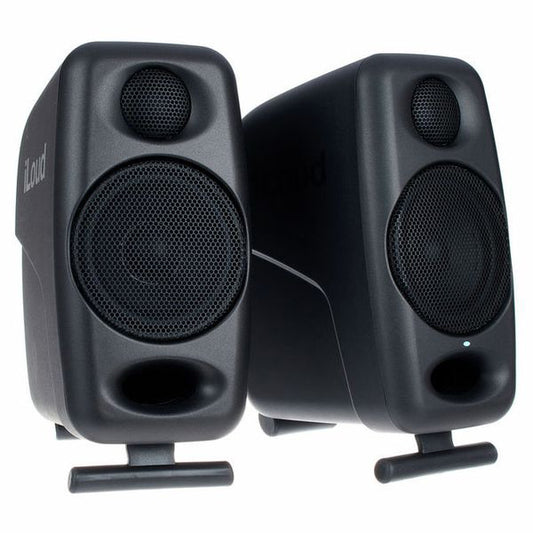 IK Multimedia iLoud Micro Monitor 50 Watt Compact Studio Monitor Speaker with Bluetooth Pair - Black