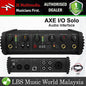 IK Multimedia AXE I/O SOLO 2X3 USB Guitar Audio Interface with Pickup Selector and Mic Preamp