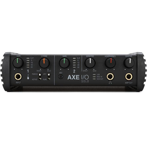 IK Multimedia AXE I/O SOLO 2X3 USB Guitar Audio Interface with Pickup Selector and Mic Preamp