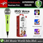 IK Multimedia iRiG Voice Condenser Unidirectional Handheld Microphone with Mic Switch
