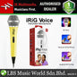 IK Multimedia iRiG Voice Condenser Unidirectional Handheld Microphone with Mic Switch