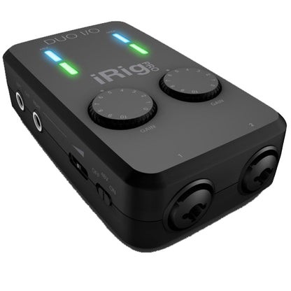 IK Multimedia iRig Pro Duo I/O 2 Channel Audio MIDI Interface for iOS, Android, Mac and PC