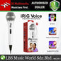 IK Multimedia iRiG Voice Condenser Unidirectional Handheld Microphone with Mic Switch