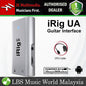 IK Multimedia iRig UA USB Guitar Interface with Effect and AmpliTube Software for Android