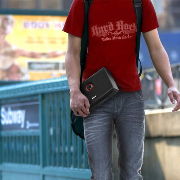 IK Multimedia iLoud 40 Watts Portable Speaker with iRig Input and Bluetooth Guitar Amplifier Mic Amp