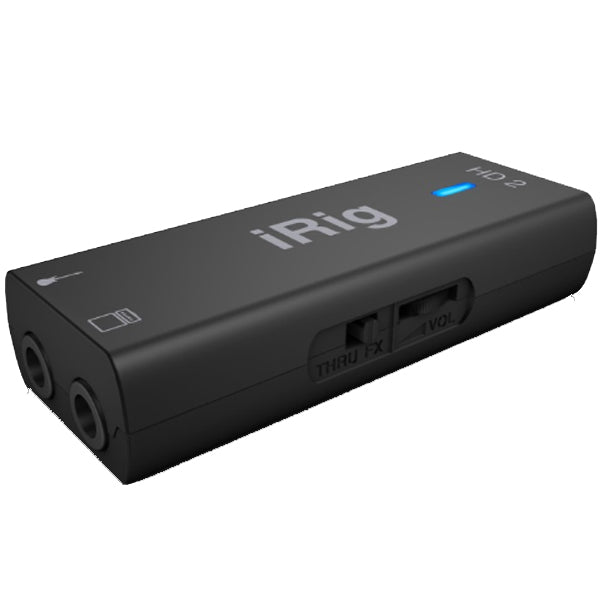 IK Multimedia iRig HD2 USB Guitar Portable Interface (HD 2) - LBS