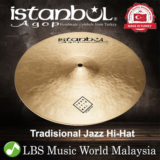 Istanbul Agop 14" Tradisional Jazz Hi Hat (JH14 JH 14)