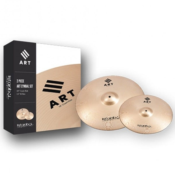 Istanbul Agop 14" 18" ART 2-Piece Cymbal Set - Pack (IART2)