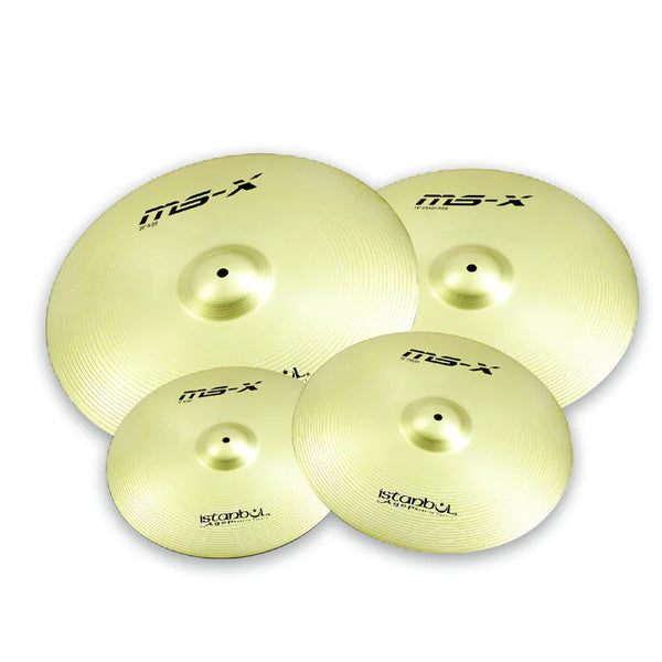 Istanbul Agop 14",16",18",20" MS-X 4 Piece Cymbal Set - Pack (IMSXS4)