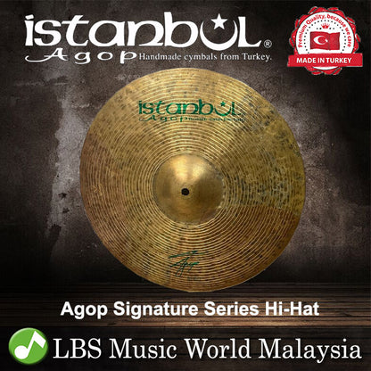 Istanbul Agop Signature Hi-Hats Cymbal 13",14",15",16" (AGH13 AGH14 AGH15 AGH16)