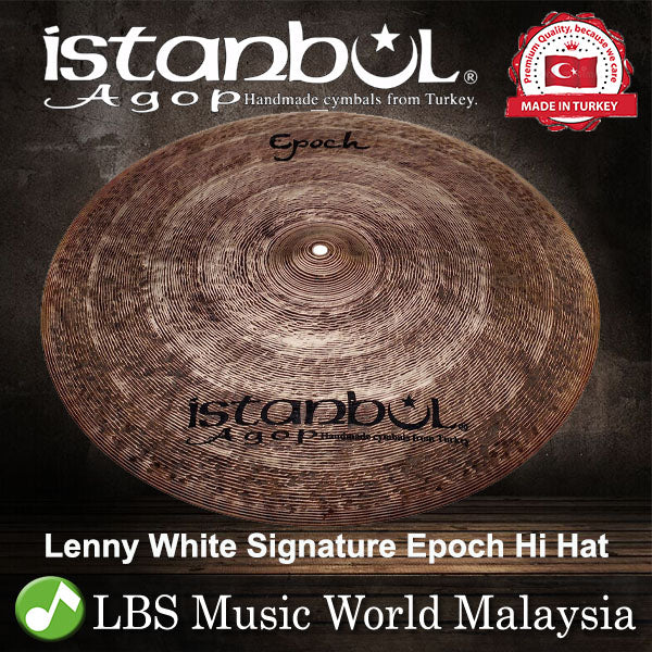 Istanbul Agop 14" Lenny White Signature Epoch Hi Hat Cymbal (LWEH14)