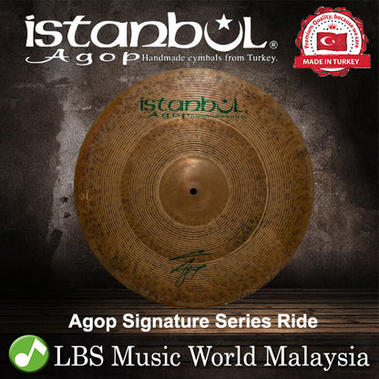 Istanbul Agop Signature Ride Cymbal 9",20",21",22",24",26" (AGR9 AGR20 AGR21 AGR22 AGR23 AGR24 AGR26)