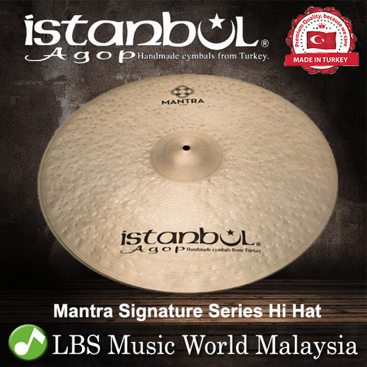 Istanbul Agop 15" Mantra Signature Series Hi-Hats Cymbal (CBMH15 CBMH15)