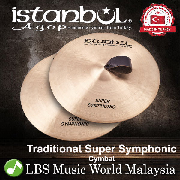 Istanbul Agop Traditional Super Symphonic Cymbal Pair (SSY14 SSY16 SSY17 SSY18 SSY20)