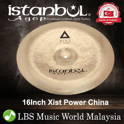 Istanbul Agop 16" Xist Power China Cymbal - Made in Turkey (XPWCHB16 XPWCHB 16)