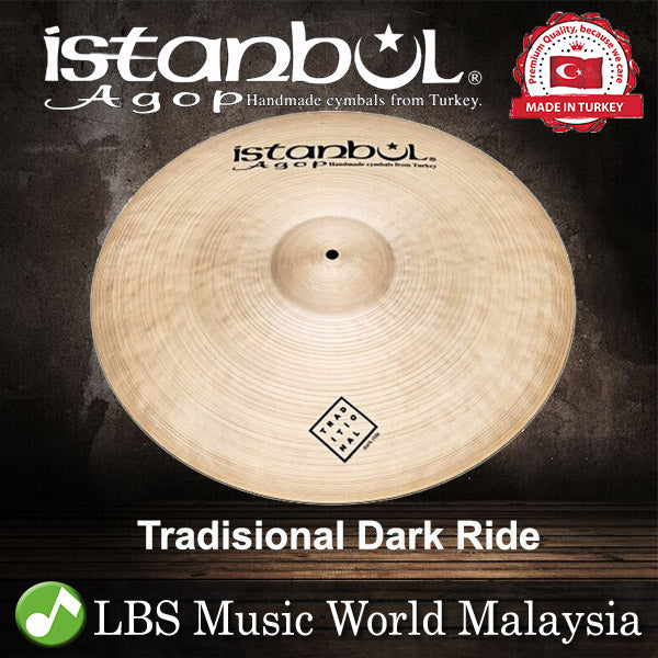 Istanbul Agop 21" Tradisional Dark Ride Cymbal (DR21 DR 21)