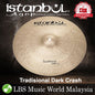 Istanbul Agop Tradisional Dark Crash Cymbal 14",16",17',18",19",20',22",24" (DC14 DC16 DC17 DC18 DC19 DC20 DC22 DC24)
