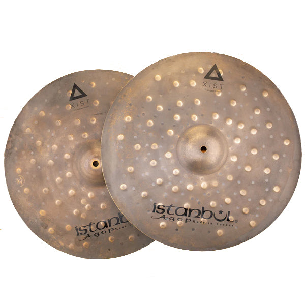 Istanbul Agop 10", 13", 17" Xist Dry Dark Hi-Hats Cymbal - Made in Turkey (XDDH10 XDDH13 XDDH17)