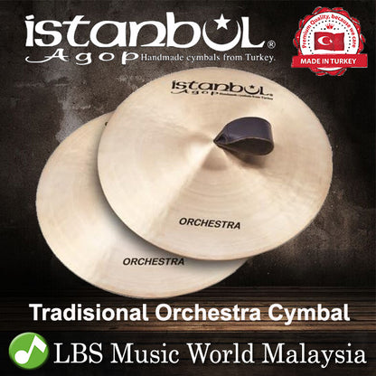 Istanbul Agop Traditional Orchestra Cymbal 14" 16" 17" 18" 20" (OB14 OB16 OB17 OB18 OB20)