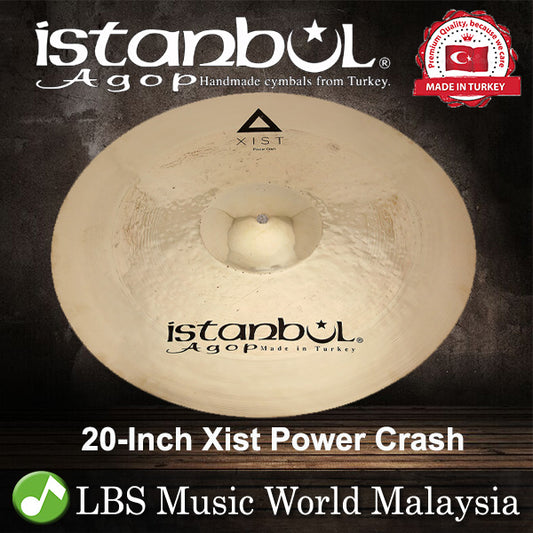 Istanbul Agop 20" Xist Power Crash Cymbal - Made in Turkey (XPWCB20 XPWCB 20)