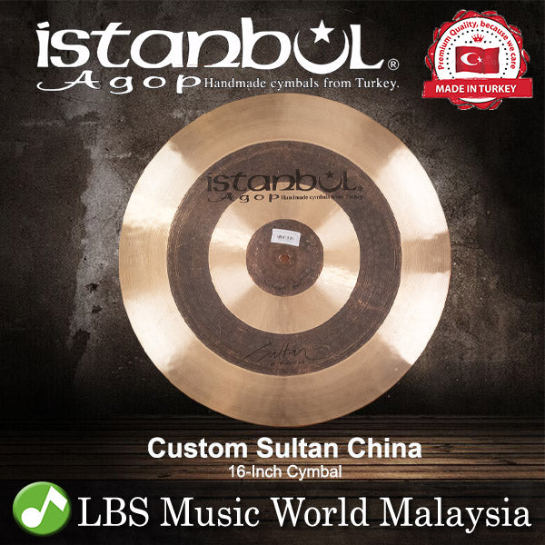 Istanbul Agop 16" Custom Sultan China Cymbal (SCH16 SCH 16)