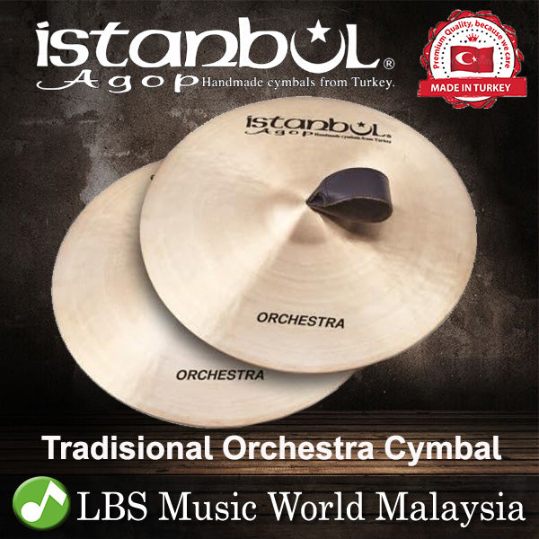 Istanbul Agop Traditional Orchestra Cymbal 14" 16" 17" 18" 20" (OB14 OB16 OB17 OB18 OB20)
