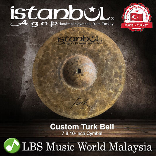 Istanbul Agop 7" 8" 10" Custom Turk Bell (TBL7 TBL8 TBL10)
