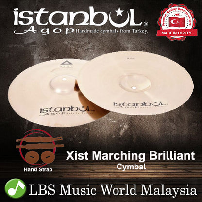 Istanbul Agop Xist Marching Brilliant Finish (XBMB14 XBMB16 XBMB18 XBMB20)