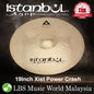 Istanbul Agop 19" Xist Power Crash Cymbal - Made in Turkey (XPWBC19 XPWBC 19)