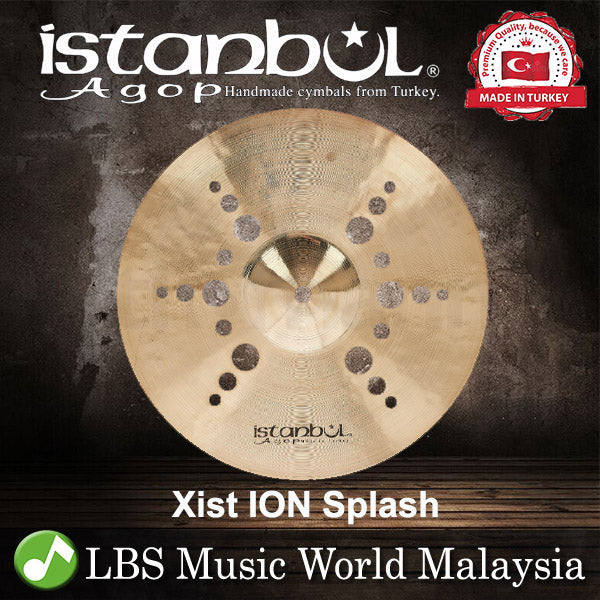 Istanbul Agop 8",10",12" Xist ION Splash Cymbal (XISPB8 XISPB10 XISPB12)